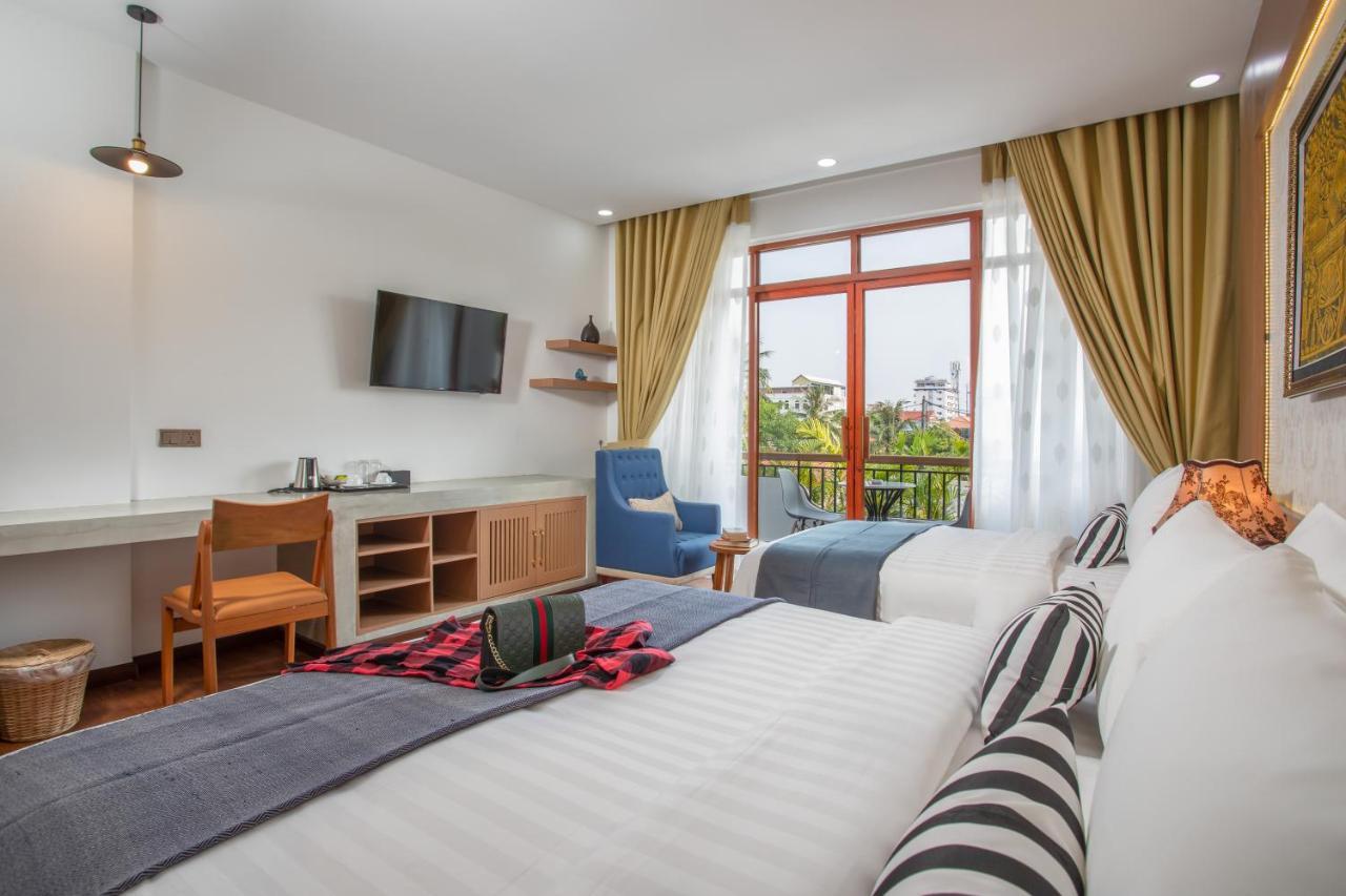 Cambana La Riviere Boutique Hotell Battambang Exteriör bild