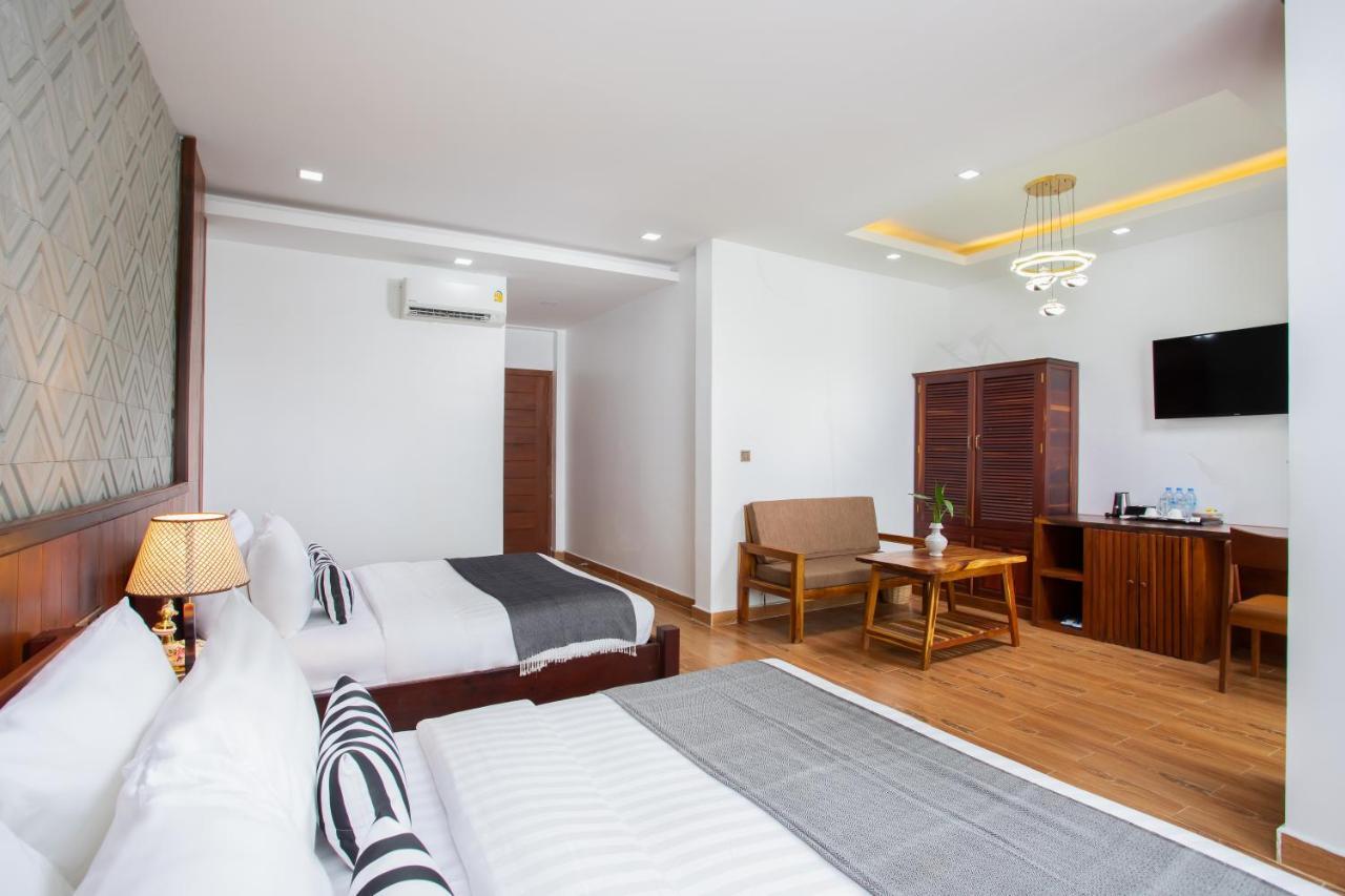 Cambana La Riviere Boutique Hotell Battambang Exteriör bild