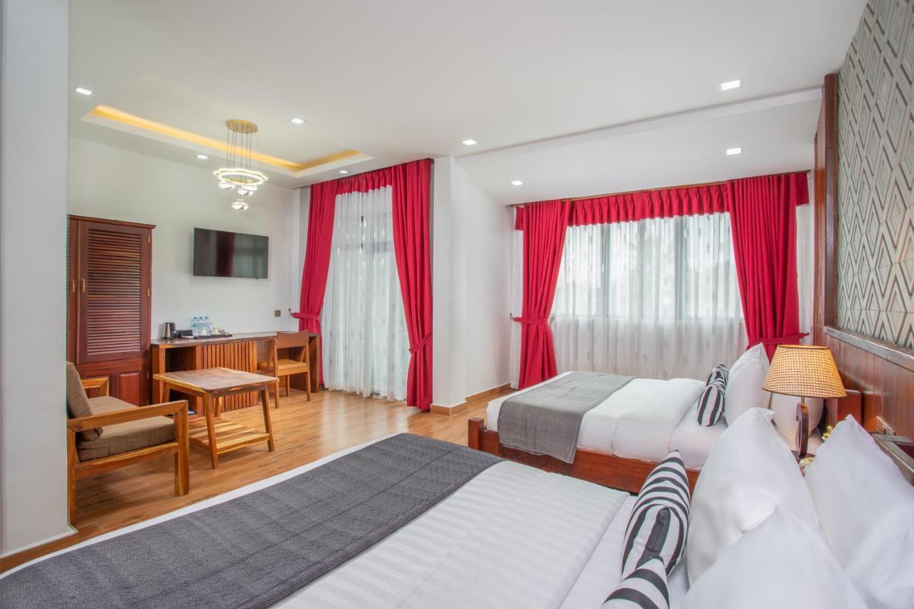 Cambana La Riviere Boutique Hotell Battambang Exteriör bild